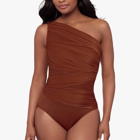 Miraclesuit Jena Swimsuit in Olive - Picture 8 of 8